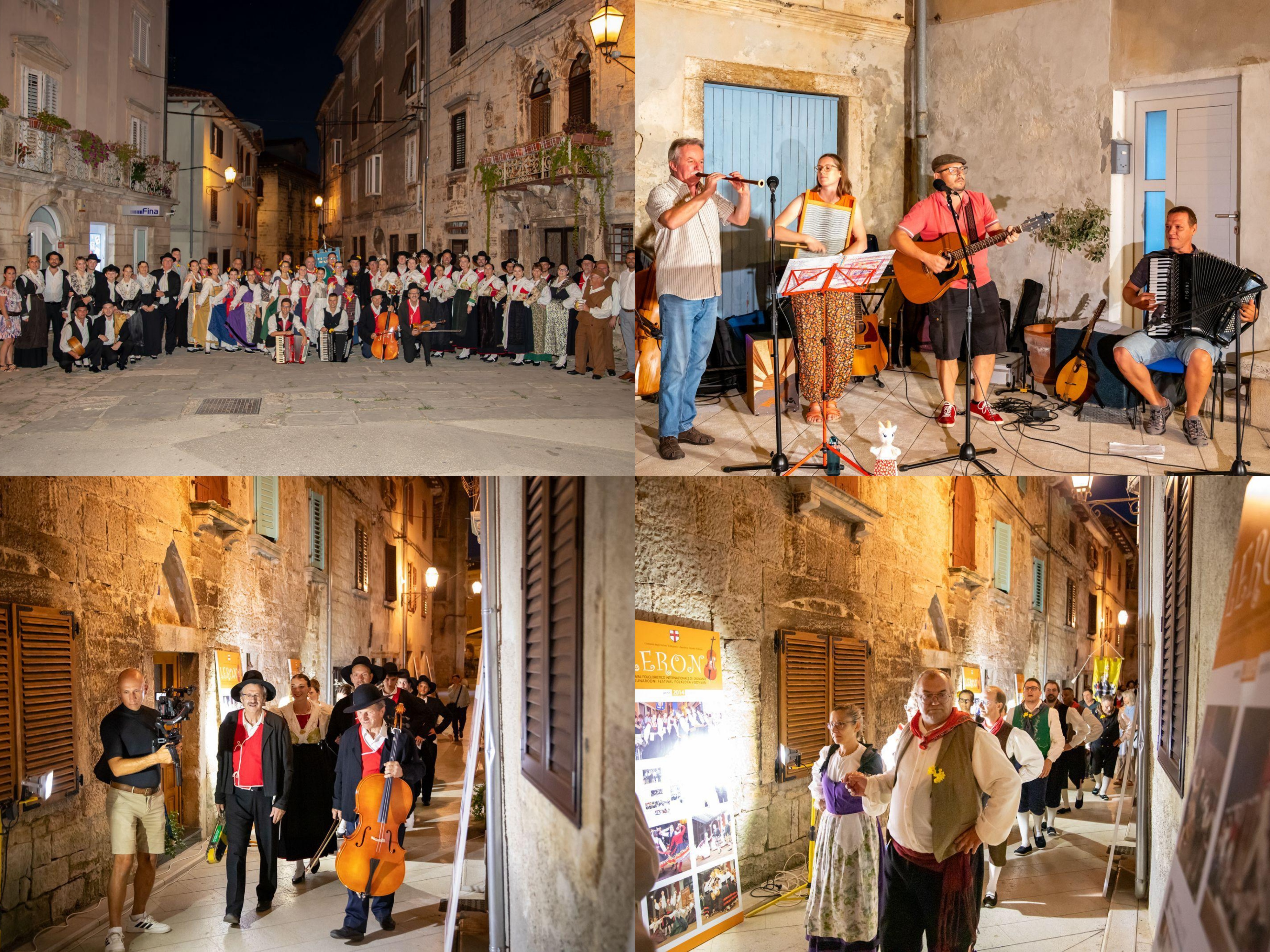 (FOTO)  22. Međunarodni festival folklora 'Leron' već prve večeri očarao Vodnjan